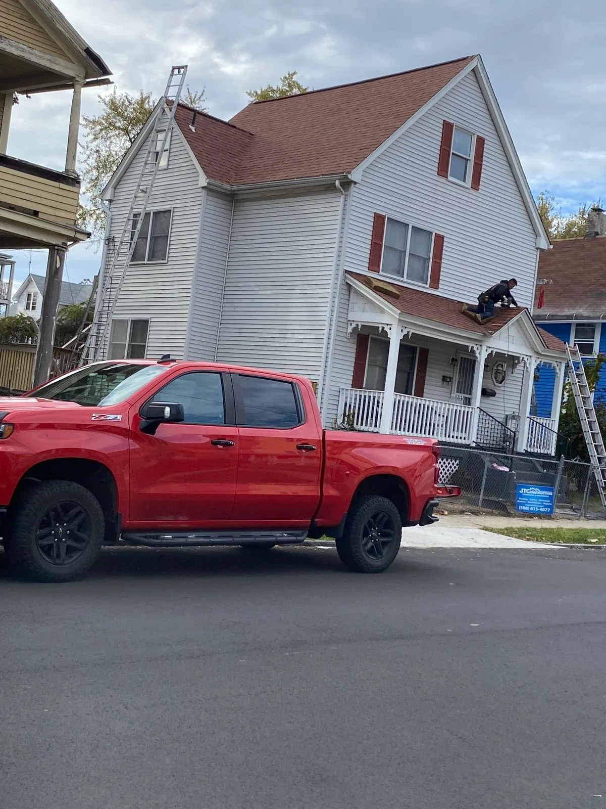 Home repair project in Massachusetts by JTC Construction