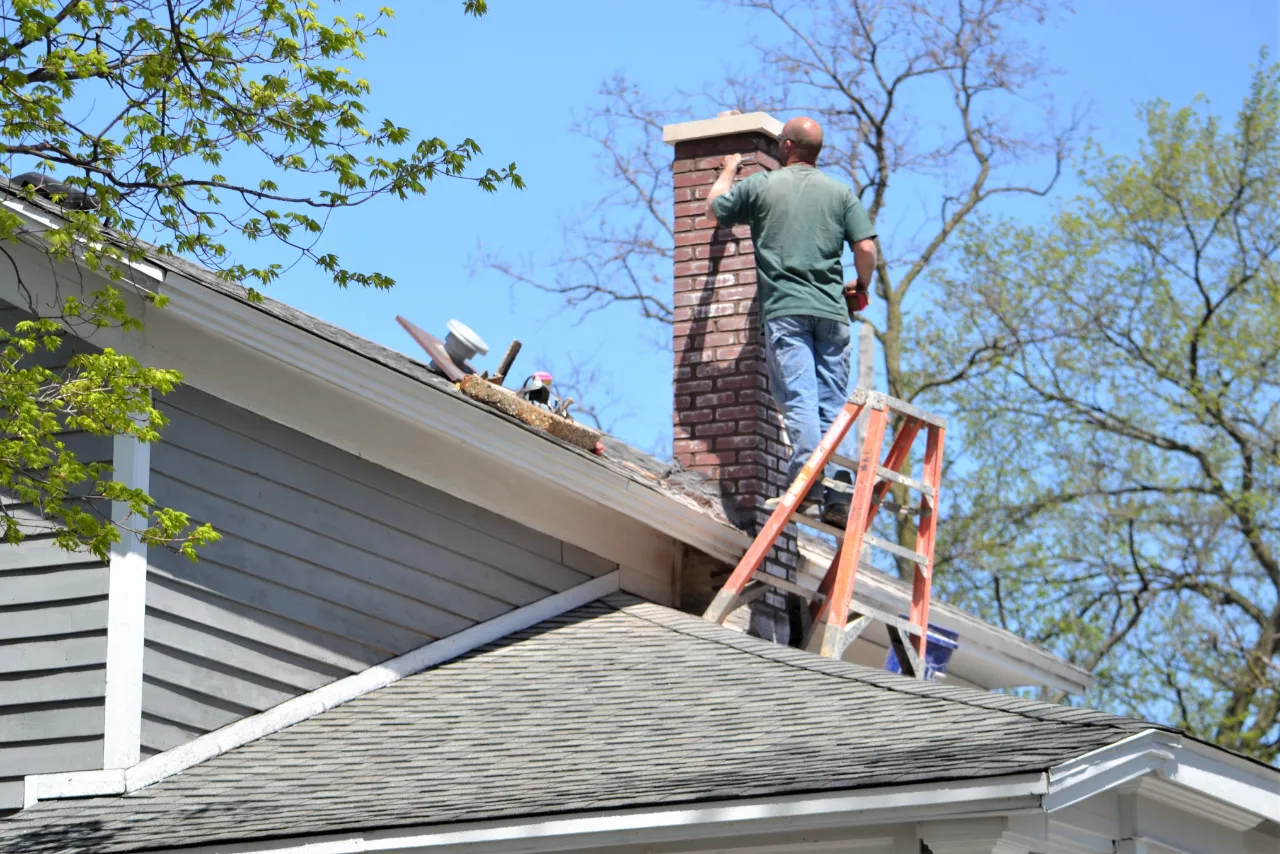 Chimney project in Massachusetts by JTC Construction